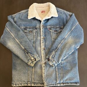 Sherpa Levi Jean Jacket
